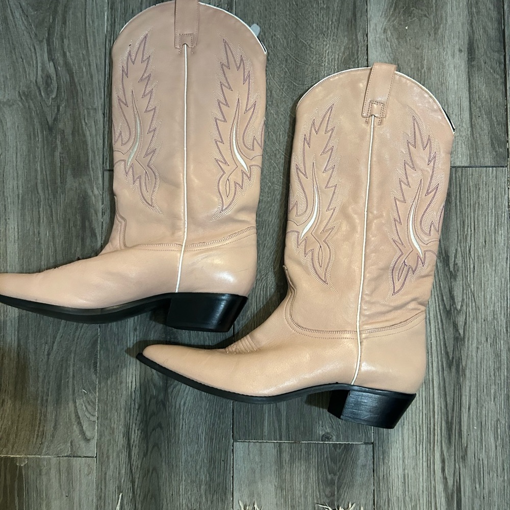 Dingo 1969 vintage Women's light pink western Boots